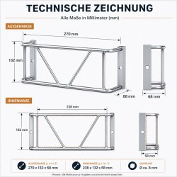 Lampenschutzgitter Anhänger Rücklicht...