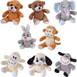 Plüschtier Hund Bär Affe Elefant Schaf Hase...