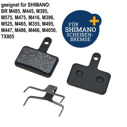 2 x Fahrrad Bremsbeläge Scheibenbremse Bremsschuhe 35x30x10 für Markenhersteller