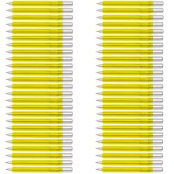 50 x Kugelschreiber gefrostet Gelb Set Kulis...