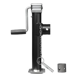 Anhängerstütze mit Kurbel und Halter klappbar Stütze 1000kg 420-680 mm