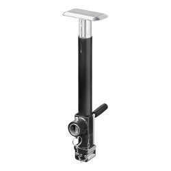 Anhängerstütze mit Kurbel und Halter klappbar Stütze 1000kg 570-950 mm