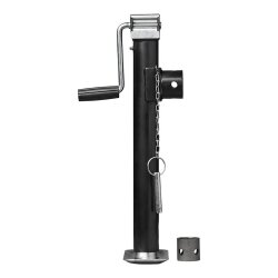 Anhängerstütze mit Kurbel und Halter klappbar Stütze 1000kg 570-950 mm