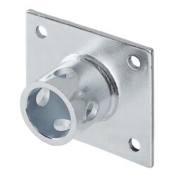 Anhängerstütze mit Kurbel und Halter klappbar Stütze 1000kg 570-950 mm