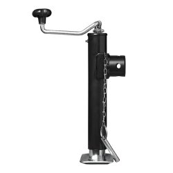 Anhängerstütze mit Kurbel und Halter klappbar Stütze 1000kg 390-640 mm