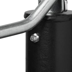 Anhängerstütze mit Kurbel und Halter klappbar Stütze 1000kg 390-640 mm