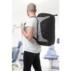 Sporttasche 55x30x28 Klein 40L einsetzbar Rucksack Herren Damen Reisetasche