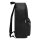 Kleiner Rucksack mit Vortasche, 30x10x39 cm, 190g, gepolsterte Gurte, schwarz