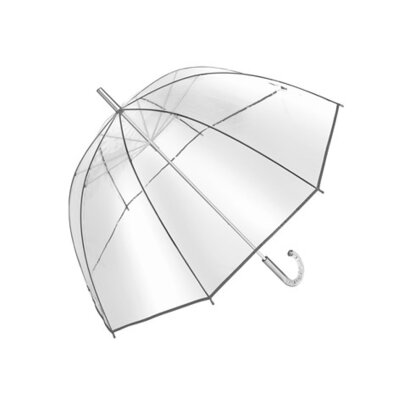Regenschirm Ø101 cm BELLEVUE Stockschirm 0,51 kg Glockenschirm transparent