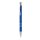 50x Kugelschreiber ø11×138 Aluminium Blau Set Kulis blauschreibend Druckmechanik