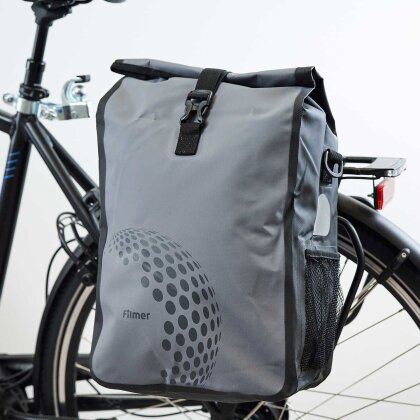 Gepäckträgertasche Fahrrad 100% Wasserdichte Reflektor 16L 47x26x13 Rohr- 8&minus;15mm