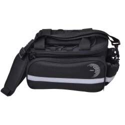 AS Gepäckträgertasche mit Regenschutz 13L 34x20x19 Umhängegurt Gepäckträger Fahrrad AS