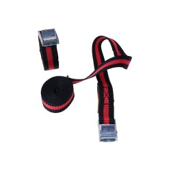 2x Lasten- Verzurrgurt 2,5M Zugfestigkeit 75 kg Duo250...