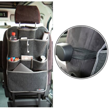 L.Ru UG Hängeaufbewahrung Auto-Netztaschen zwischen den Sitzen, elastische  Netztaschen (1 St), Aufbewahrungstasche für den Autositz, Netztasche