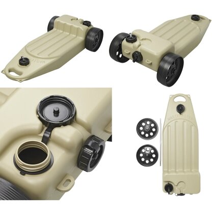 Wastemaster Abwassertank 38 L – Aquaroll Behälter für Toilettenkassette Wohnwagen