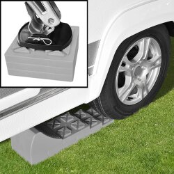 Auffahrkeil für Wohnmobil 5t stapelbar Stufenkeil Ausgleichskeile Camper 9tlg