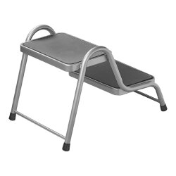 Doppeltrittstufe Wohnwagen aus Stahl 2 Stufen B 38 x H 44 x L 64 cm belastbar bis 150kg