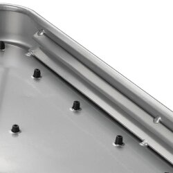 Doppeltrittstufe Wohnwagen aus Stahl 2 Stufen B 38 x H 44 x L 64 cm belastbar bis 150kg