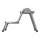 Doppeltrittstufe Wohnwagen aus Stahl 2 Stufen B 38 x H 44 x L 64 cm belastbar bis 150kg