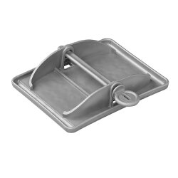 4x Stützplatten Wohnwagen Caravan Anhänger Stützen XL Kunststoff 900kg belastbar