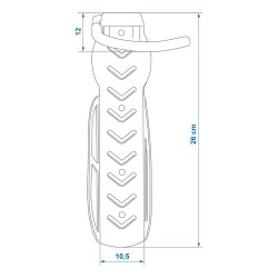 AS Wandhaken für 2 EBikes Fahrräder Pedelec Wandhalterung bis 30kg pro Halterung AS