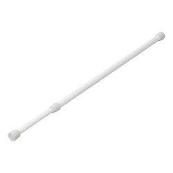 Verstellbare Klemmstange Aluminium 41-71cm Durchmesser 1,8 cm Teleskopstange Gardine Vorhang Spannstange mit Gummikappen Wohnmobil Zubehör