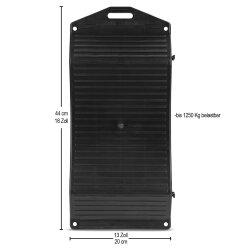 Reifenschoner für Wohnmobil 2er Set aus Kunststoff 13–18 Zoll zur Reifenentlastung bei Standzeiten auf festem Untergrund, Reifenschutz gegen Reifenstandplatten, ohne Werkzeug