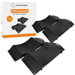 Reifenschoner für Wohnwagen 4er Set bis 1250 kg...