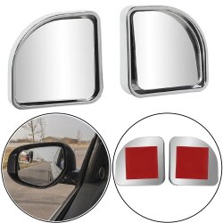 2 Aussenspiegel Kleben Fahrschulspiegel Toter-Winkel...
