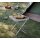 Campinghocker klappbar 3in1 mit abnehmbarer MDF Tischplatte Alu Gestell 45 cm Sitzhöhe faltbar 1,4 kg Outdoor für Camping Angeln Garten Balkonping Angeln Garten Balkon