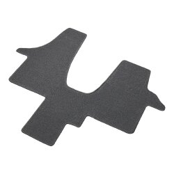 Fahrerhausteppich kompatibel mit Volkswagen Camper T5 – Universalprodukt aus Nadelfilz und Anti-Rutsch, Farbe Anthrazit