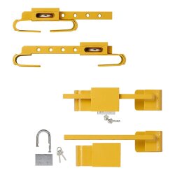 AS Container-Schloss 23-42cm für Diebstahlschutz an LKW Seecontainern Baucontainern Diebstahlsicherung Containerschloss AS