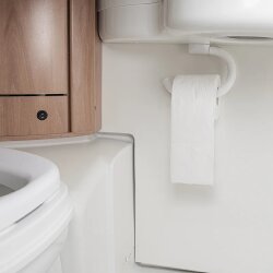 8x Camping Toilettenpapier selbstauflösend 250 Blatt pro Rolle 2-lagiges - WC Papier Schnell lösliches - Klopapier für Campingtoiletten Toilette