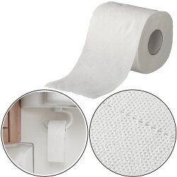 96x 250Blatt Toilettenpapier Campingtoilette...