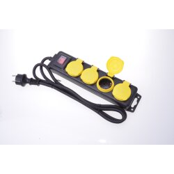 Steckdosenleiste mit Schalter 4-fach Außenbereich...