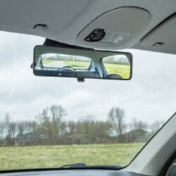 Panorama Rückspiegel 255x65mm Auto Fahrschule Spiegel Sicherheitspiegel Fahrzeug