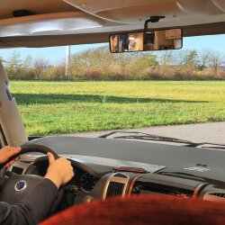 Panorama Rückspiegel innen echtes Spiegelglas 255 x 65 mm Weitwinkel ohne Verzerrung universaler Innenrückspiegel mit Spannbändern Auto