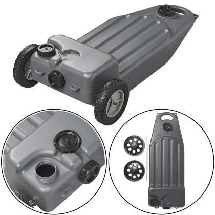 AS Wastemaster Abwassertank 38L – Aquaroll für Toilettenkassette Wohnwagen Ø19,7cm AS