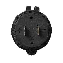 KFZ USB Doppelsteckdose Einbau 12V 24V Dual Ladegerät USB A 2x2100mA mit LED Staubschutzkappe 1 Stück