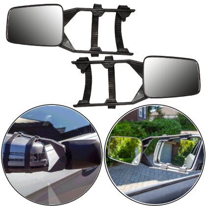 Wohnwagenspiegel R oder L Spiegel Caravanspiegel Pkw Aufsetzspiegel  Universal