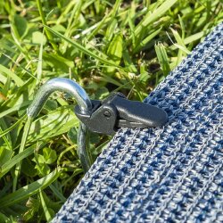 10x Zeltteppichclips Planen-Klammer Planenspanner Abdeckplane Vorzelt Clips Zelt