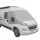 Frontscheibenabdeckung Ducato X290 ab 2014 Peugeot Boxer II und Citroën Jumper II kompatibel für Wohnmobil Abdeckung Scheibenabdeckung für Isolierung und Sichtschutz, Farbe Weiß oder Grau