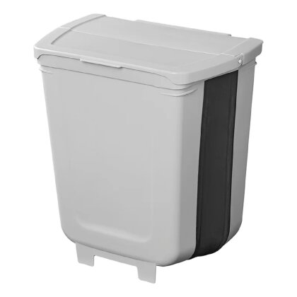 GZLFH® Küche Faltbarer Mülleimer, Wandmontierte Abfalleimer 8L mit 80  Müllsäcken für Camping Schlafzimmer Büroschublade Küchenschranktür (Grün) :  : Küche, Haushalt & Wohnen