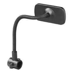 2x Fahrrad Rückspiegel konvex mit Flexarm 22 cm für Lenker 27 mm rechts & links mit Lackschutz