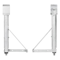 Kurbelstütze 600kg 477x195x460 links vorne oder rechts hinten kippbar Wohnwagen