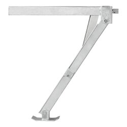 2x Stützen Höhenverstellbar L & R 600kg je Stück Wohnwagen Stützen 477x195 Höhe 460mm auch für Anhänger geeignet Top Gadgets mit Trapezgewinde Nivellierstütze