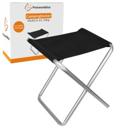 Campinghocker 40x40 cm klappbar und faltbar als leichter...