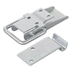 Spannverschluss Stahl Exzenterverschluss Hebelverschluss 140x7mm Anhänger 2025