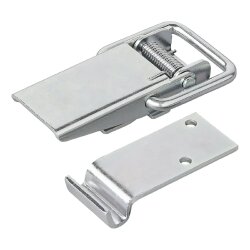 Spannverschluss Stahl Exzenterverschluss Hebelverschluss 140x7mm Anhänger 2025