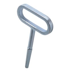 Vierkantschlüssel Set 7–10 mm Stahl Vierkant-Steckschlüssel für Anhänger Tore Klappen Technik Service 2 Stück 12,8 cm ergonomisch